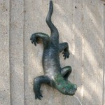 Ein verzierter Brunnen