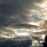 Dunkle Wolken