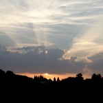 Sommer-Sonnen-Aufgang